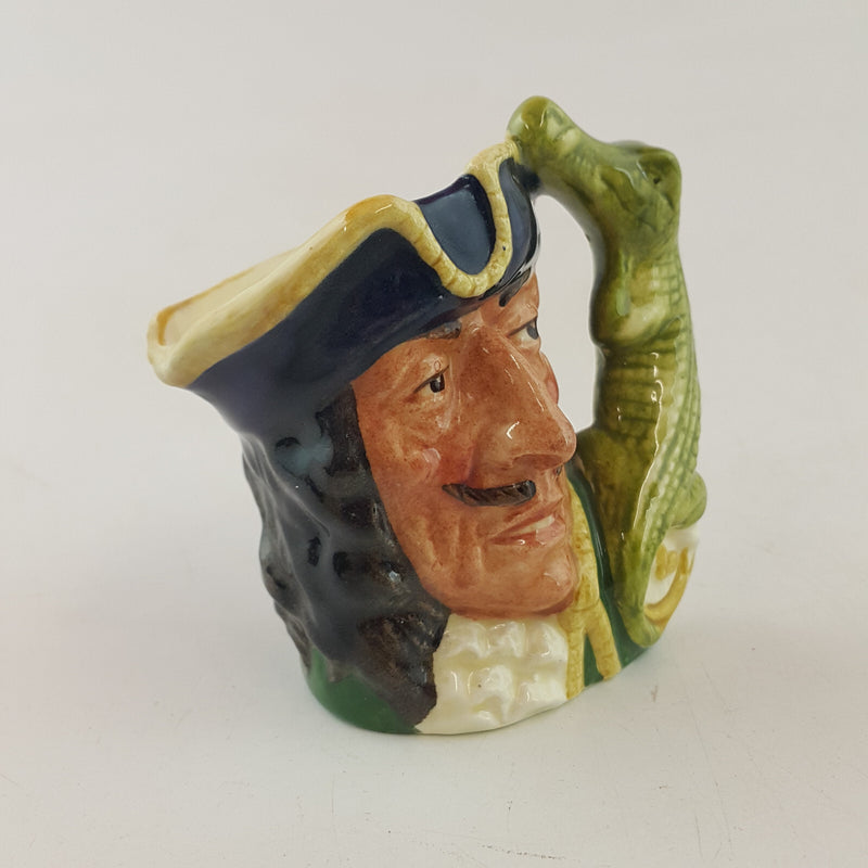 Royal Doulton Character Jug Mini - Capt Hook Old D6605 – RD 1914