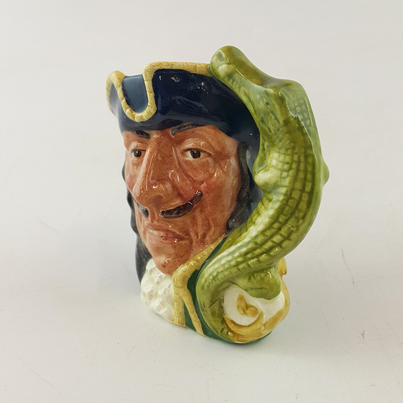 Royal Doulton Character Jug Mini - Capt Hook Old D6605 – RD 1914