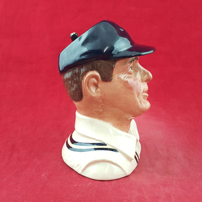 Royal Doulton Character Jug Small - Hampshire Cricketer D6739 - RD 3086
