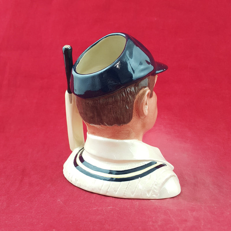 Royal Doulton Character Jug Small - Hampshire Cricketer D6739 - RD 3086