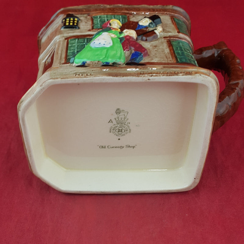 Royal Doulton Dickensware Jug Pickwick Old Curiosity Shop - Early A Mark