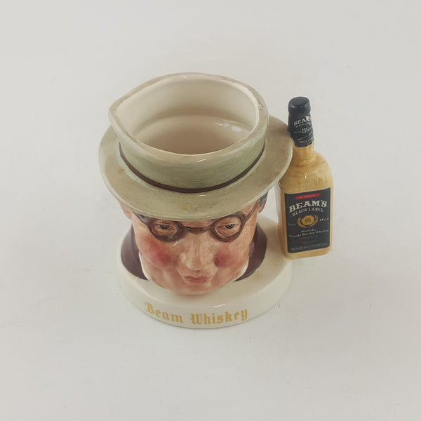 Royal Doulton Advertising Character Jug - Mr Pickwick | Beam Whiskey - RD 3696