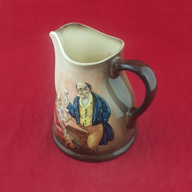 Royal Doulton Dickens Ware Relief Jug - Mr Pickwick D5833 - RD 1777