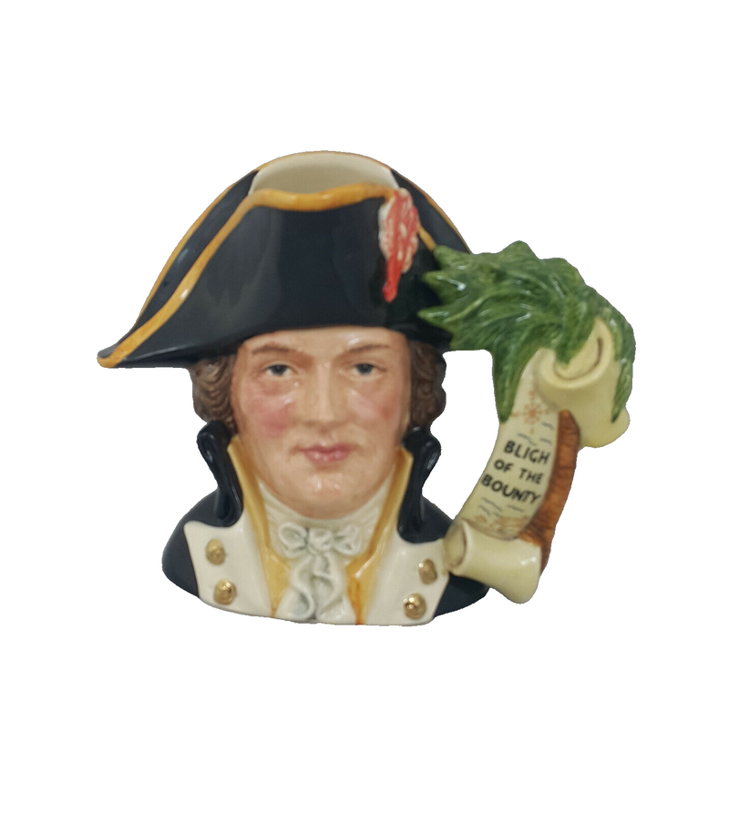 Royal Doulton Large Character Jug Captain Bligh D6967, Jug Of The Year 1995