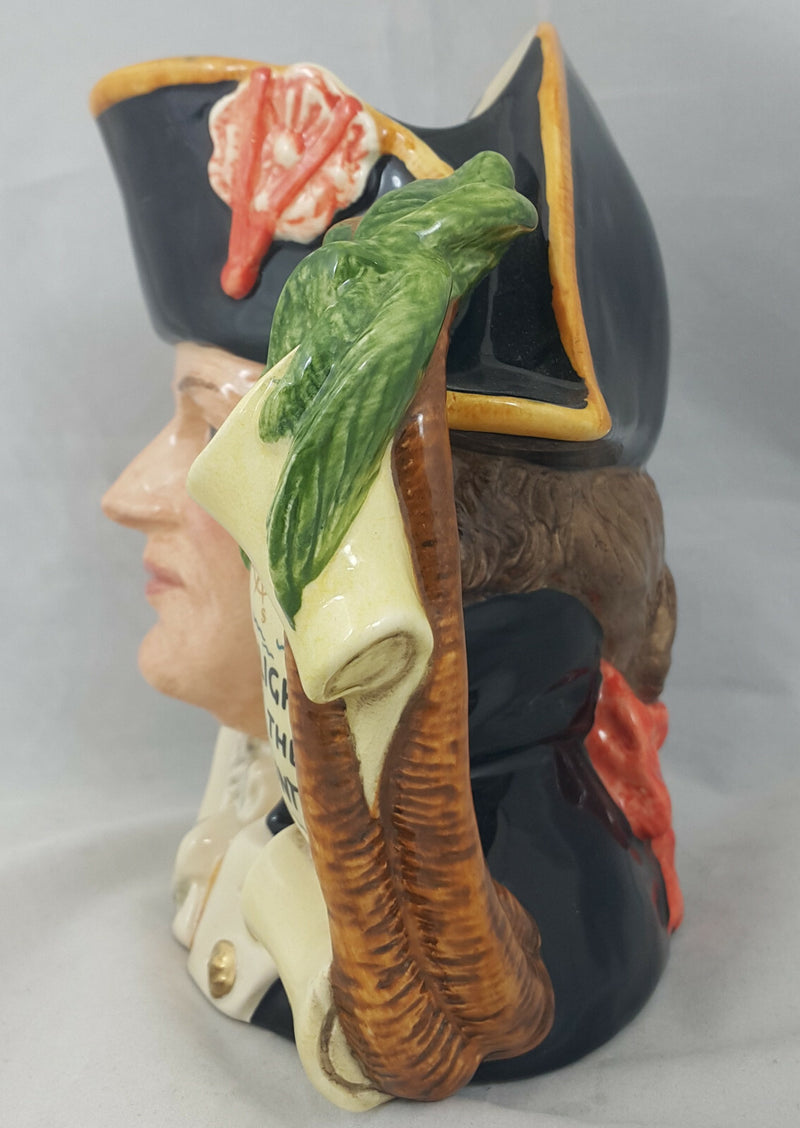 Royal Doulton Large Character Jug Captain Bligh D6967, Jug Of The Year 1995