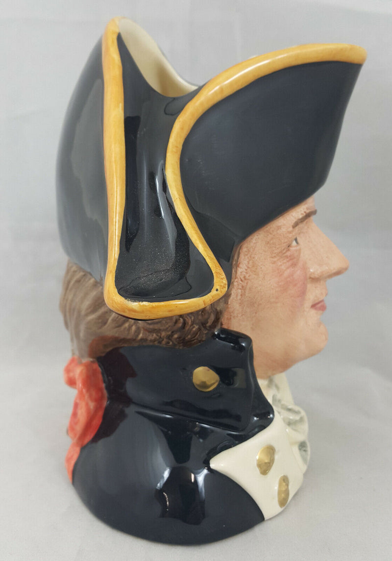 Royal Doulton Large Character Jug Captain Bligh D6967, Jug Of The Year 1995