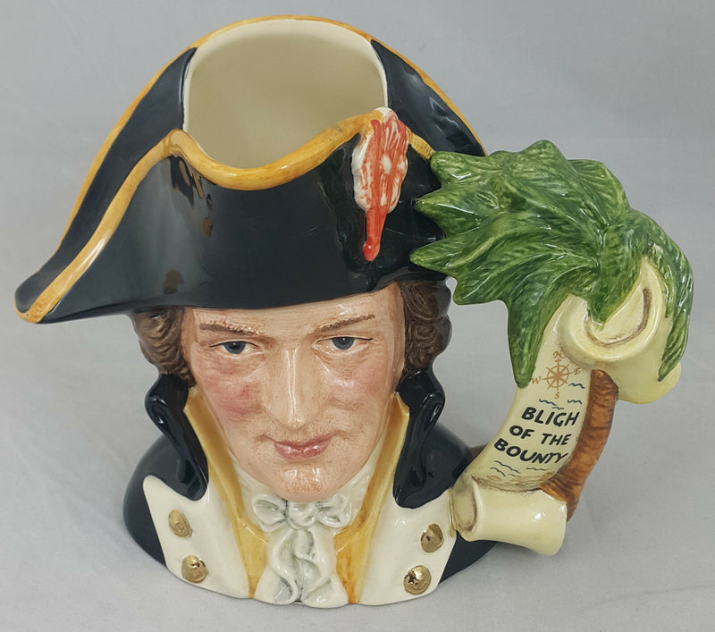 Royal Doulton Large Character Jug Captain Bligh D6967, Jug Of The Year 1995