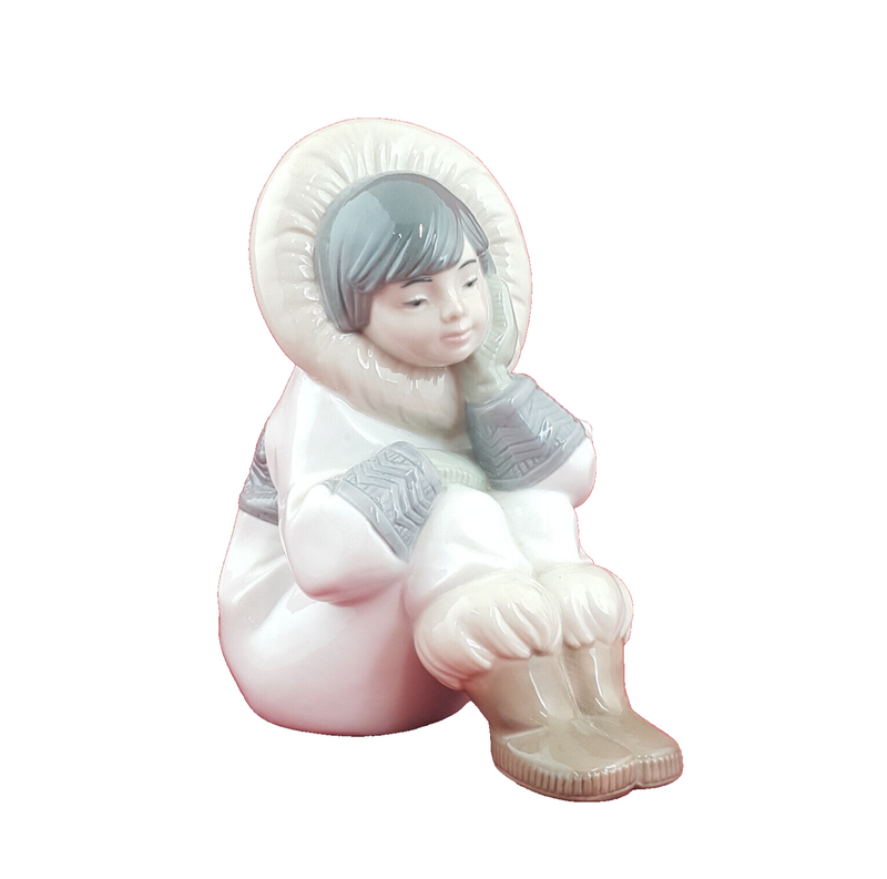 Lladro Nao Figurine - Arctic Dreams | Eskimo Girl 1397