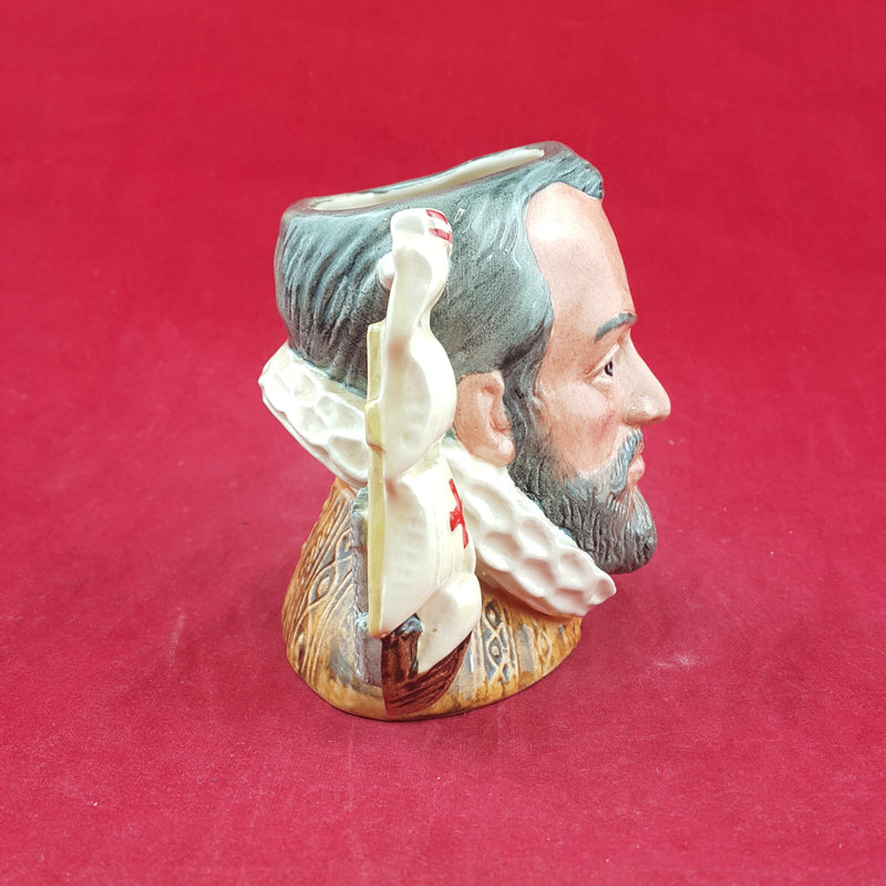 Royal Doulton Character Jug Small - King Phillip of Spain D6822 – RD 2264