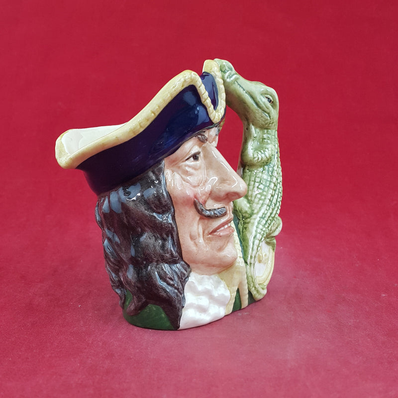 Royal Doulton Character Jug Small - Captain Hook D6601