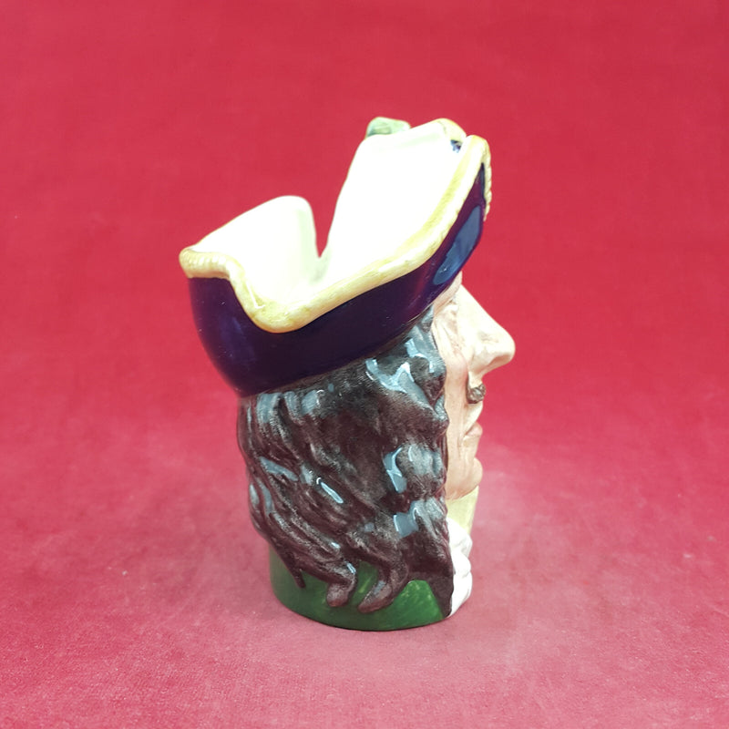 Royal Doulton Character Jug Small - Captain Hook D6601