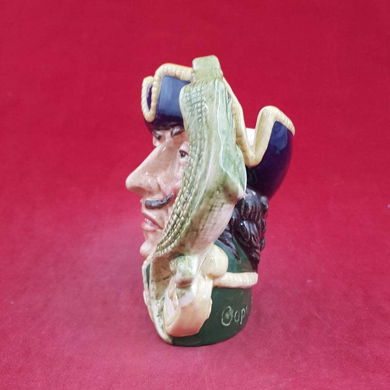 Royal Doulton Character Jug Small - Captain Hook D6601