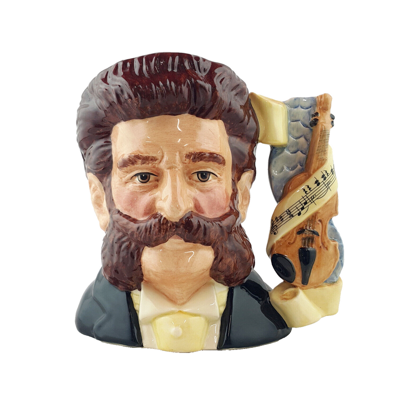 Royal Doulton Character Jug Large - Johann Strauss II D7097 – RD 2751