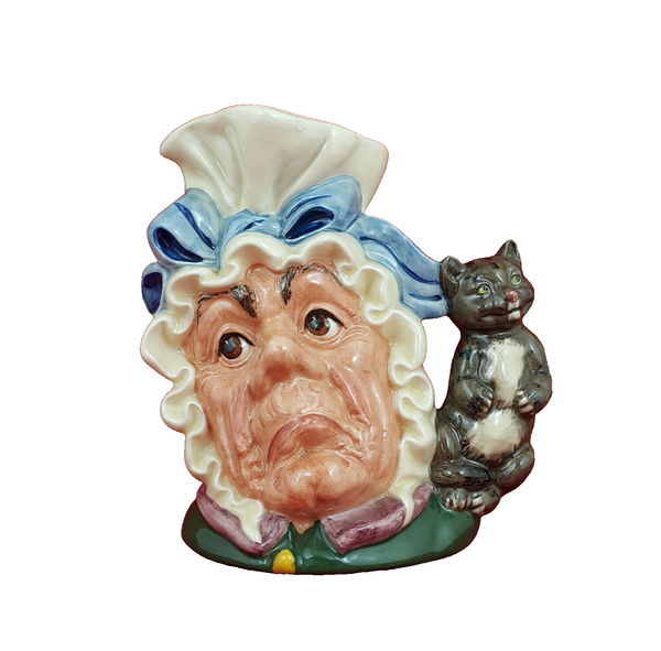 Royal Doulton Character Jug Large - The Cook & the Cheshire Cat D6842 - 411 RD