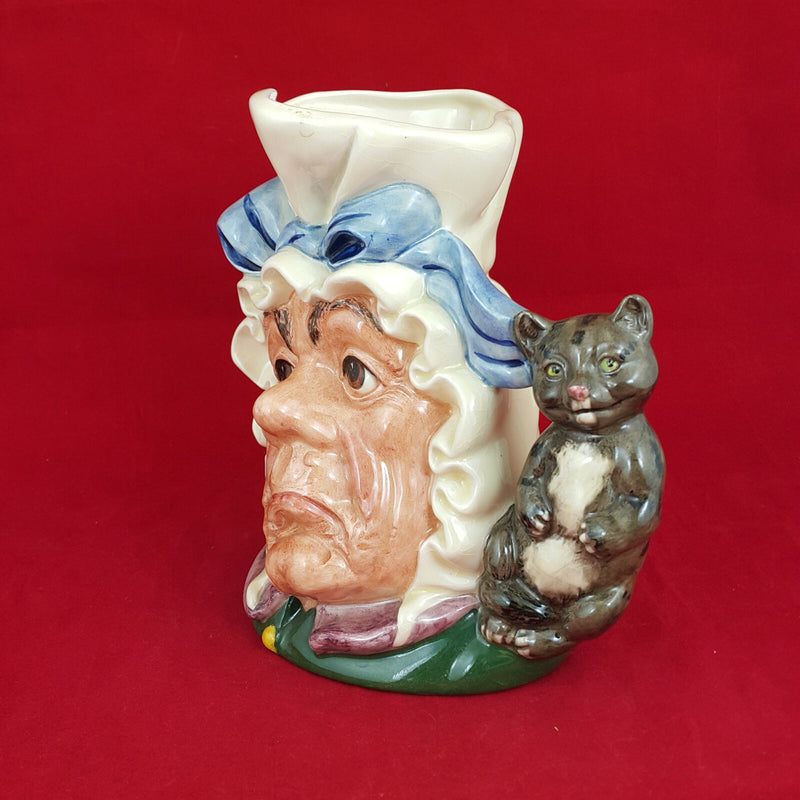 Royal Doulton Character Jug Large - The Cook & the Cheshire Cat D6842 - 411 RD