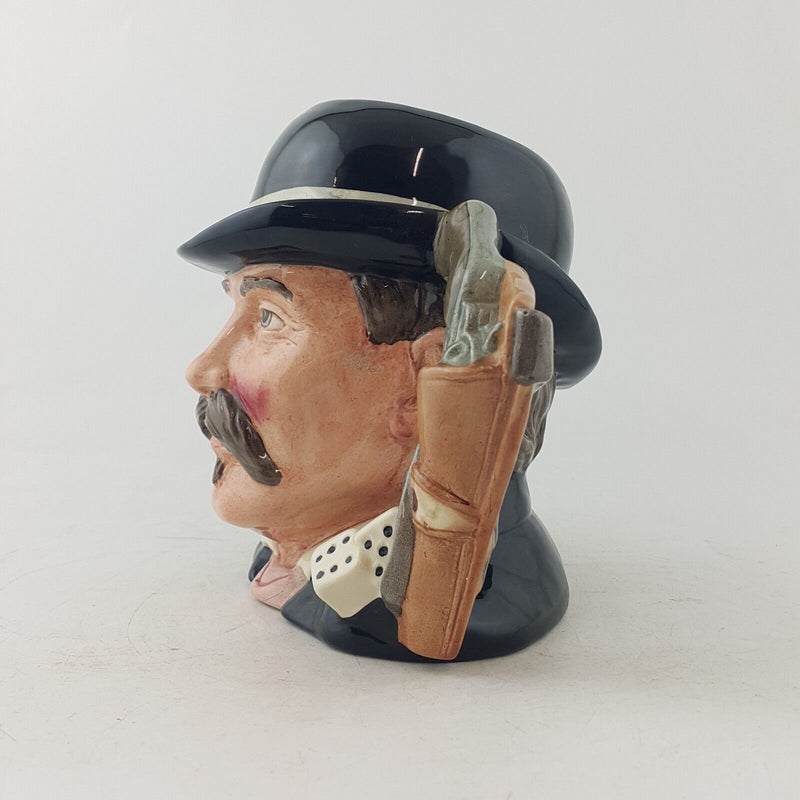 Royal Doulton Character Jug Odd Size - Doc Holliday D6731 – RD 2414