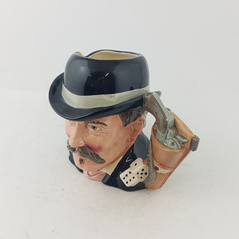 Royal Doulton Character Jug Odd Size - Doc Holliday D6731 – RD 2414