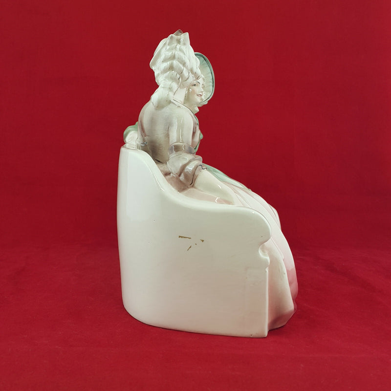 Katzhutte Porcelain Figure - Two Ladies Sitting On A Couch 265 - NA 922