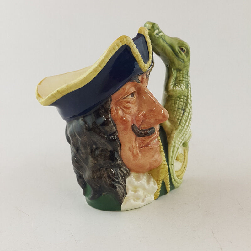 Royal Doulton Character Jug Small - Capt Hook Old D6601 – RD 1904
