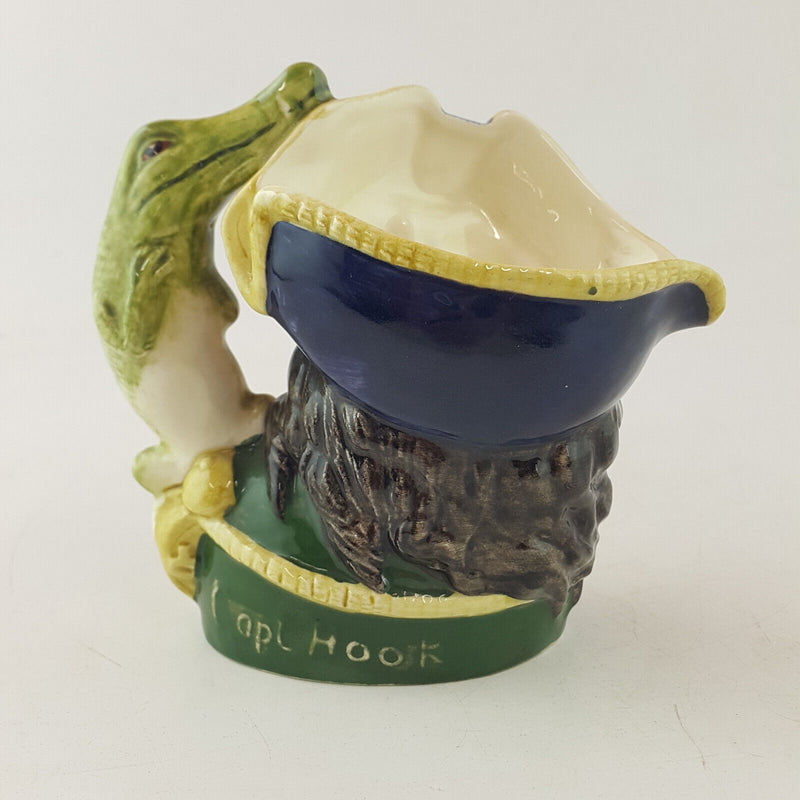 Royal Doulton Character Jug Small - Capt Hook Old D6601 – RD 1904