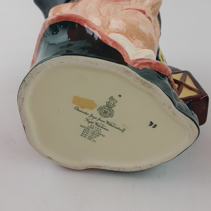 Royal Doulton Character Jug D6569 Night Watchman - 8734 RD