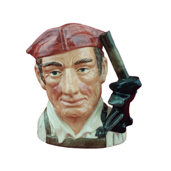 Royal Doulton Large Character Jug D6571 - Blacksmith - 6867 RD
