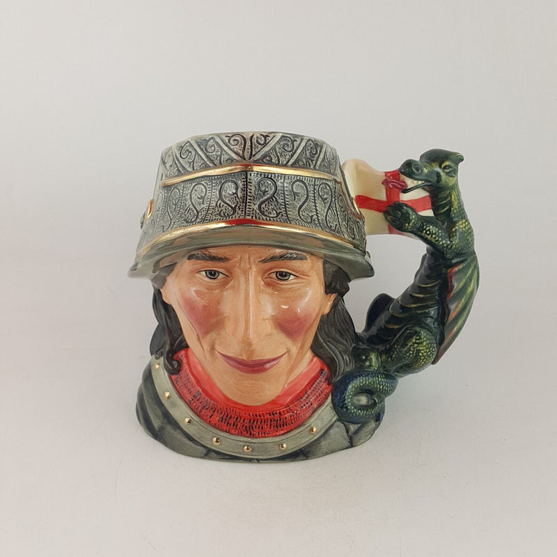 Royal Doulton Large Character Jug D7129 St George - 7502 RD