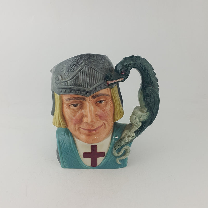 Royal Doulton Large Character Jug D6618 St George - RD 7652