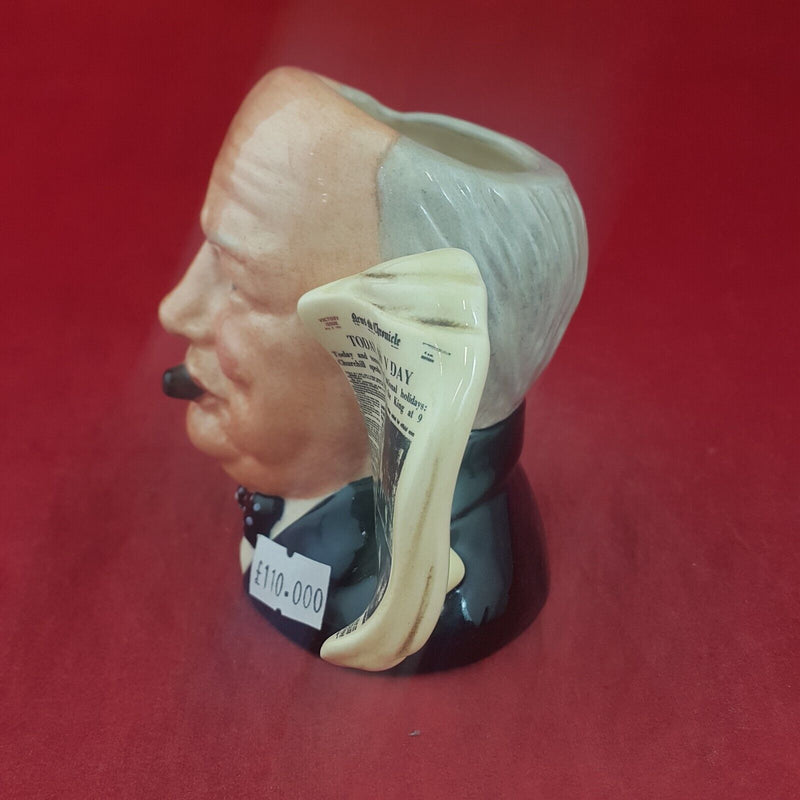 Royal Doulton Character Jug D6934 Winston Churchill - RD