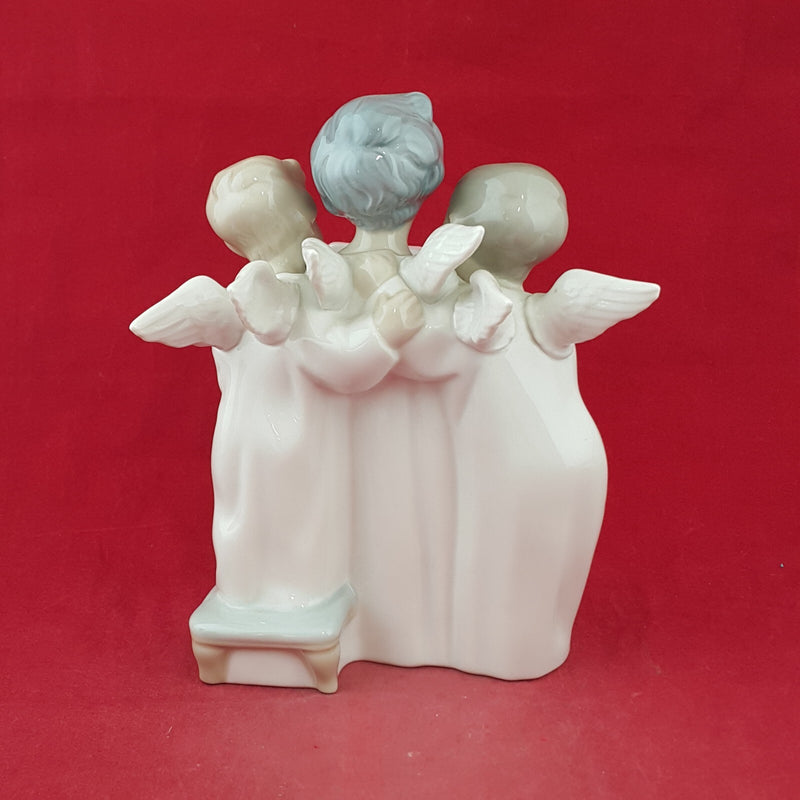 Lladro Figurine 4542 Angel Trio Choir - L/N