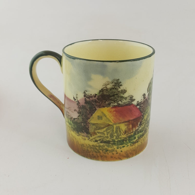 Royal Doulton Series Ware D3674 3x Small Cup and Plates - 7827 RD