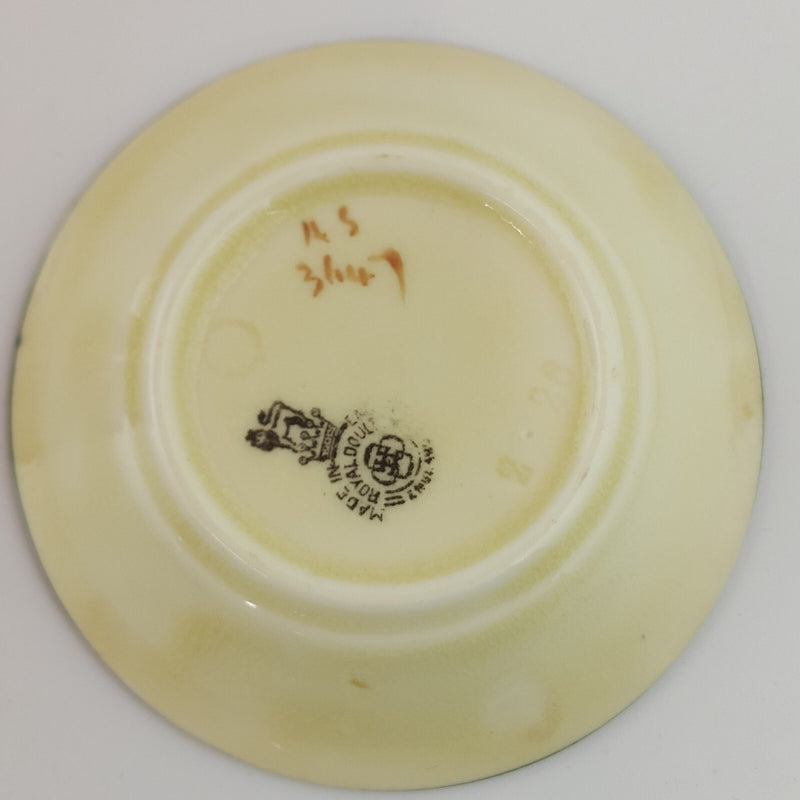 Royal Doulton Series Ware D3674 3x Small Cup and Plates - 7827 RD