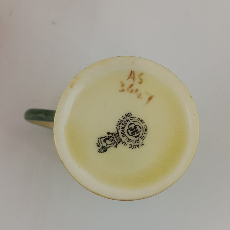 Royal Doulton Series Ware D3674 3x Small Cup and Plates - 7827 RD