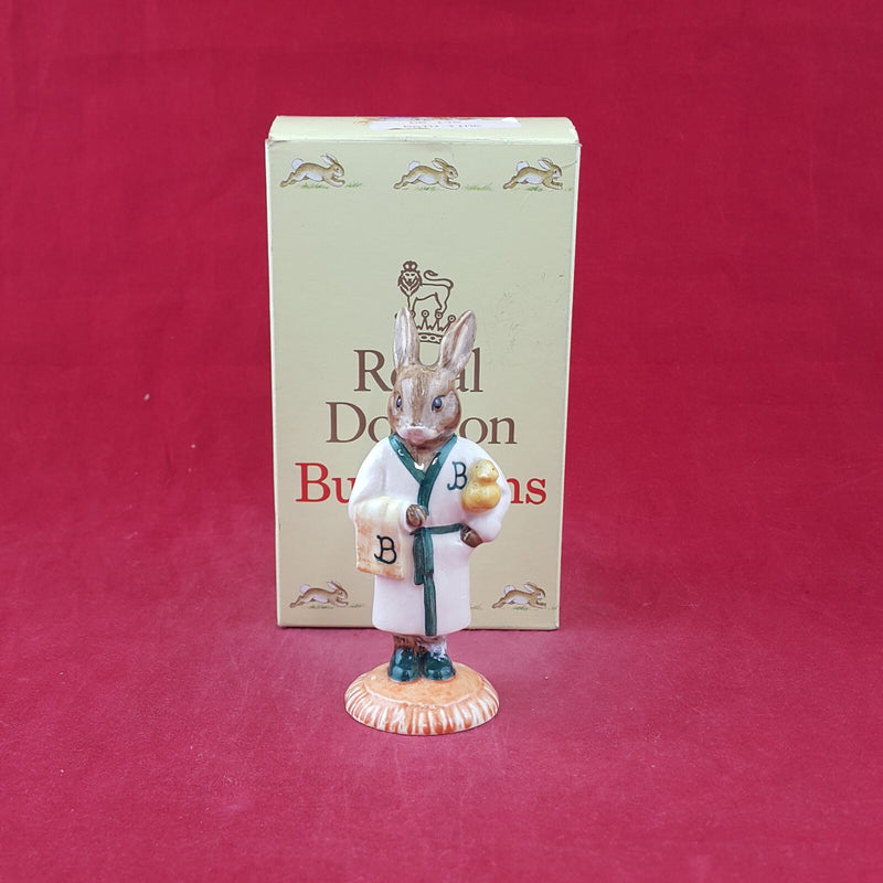 Royal Doulton Bunnykins Figurine Bathtime DB148 (Restored) - 8747 OA