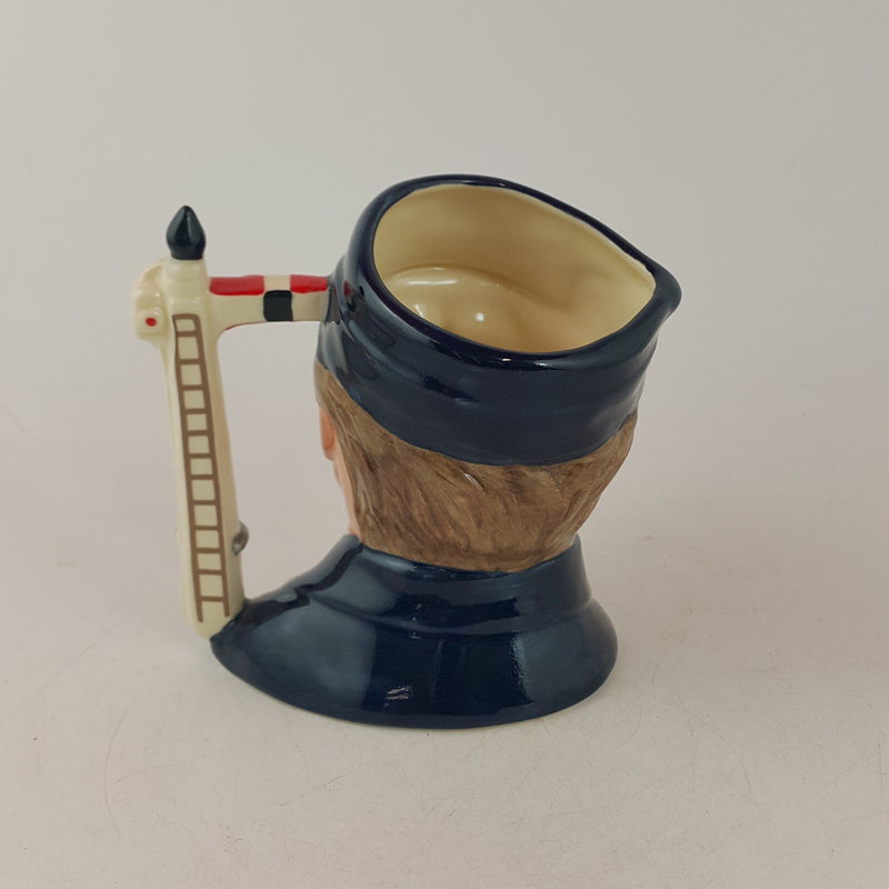 Royal Doulton Small Character Jug D6823 - Engine Driver - RD 7517