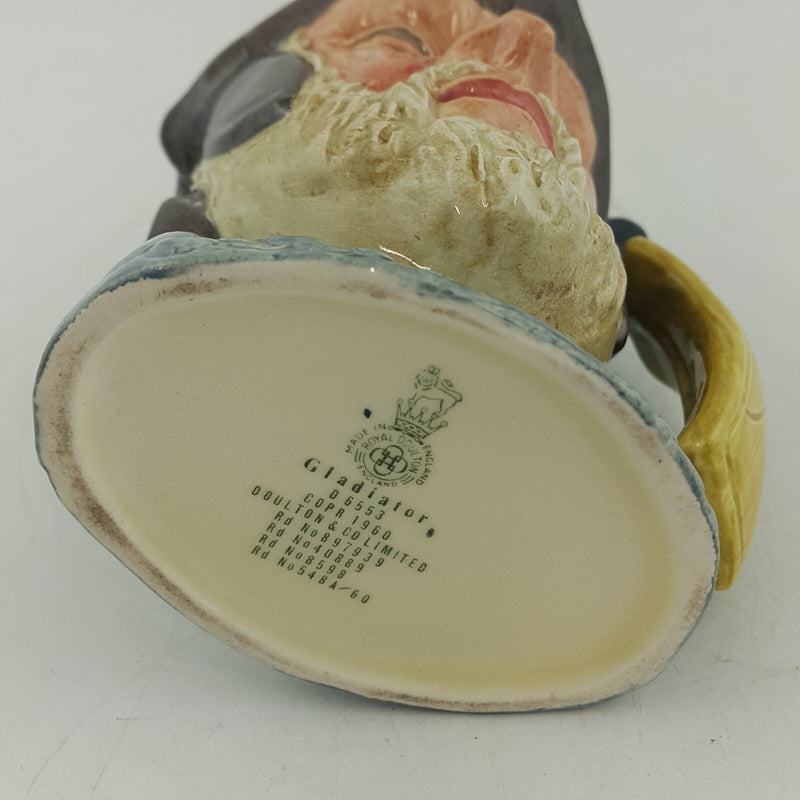 Royal Doulton Character Jug Small D6553 Gladiator - 8021 RD