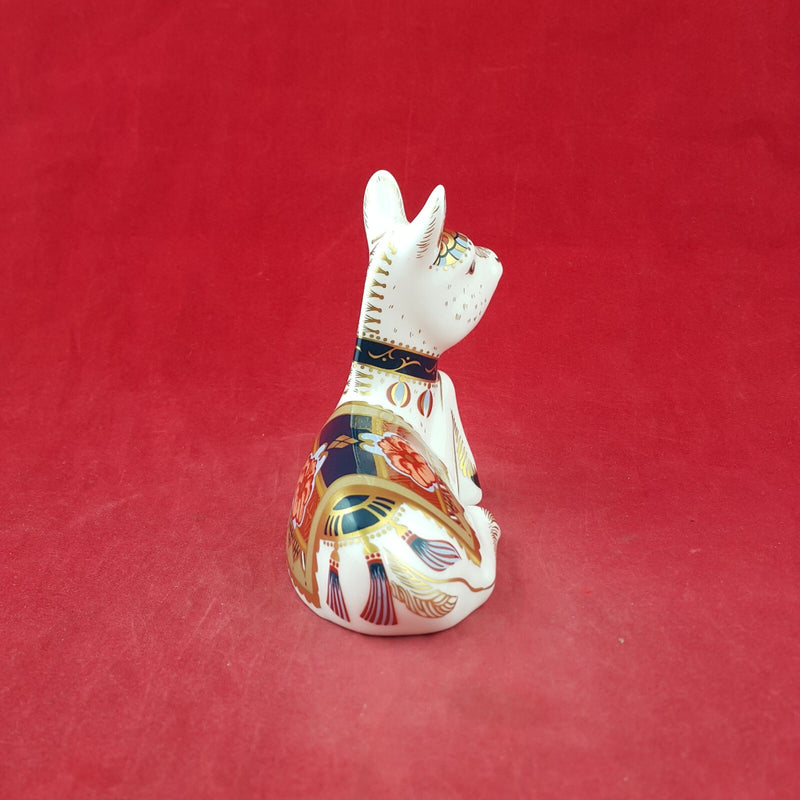 Royal Crown Derby Donkey Foal Gold Stopper - 8475 RCD