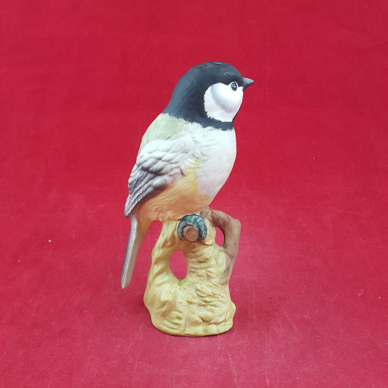 Beswick Black Capped Chicadee 2189 Matt (Chipped) - 7263 BSK