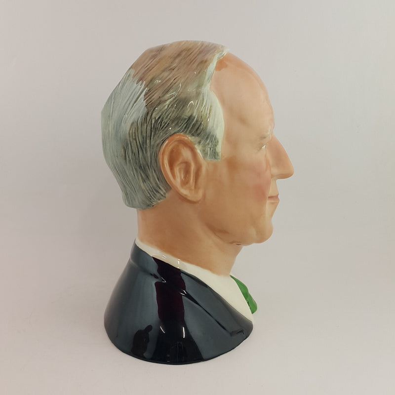 Noble Ceramics Character Jug - Jack Charlton - Limited Edition - 6640 OA