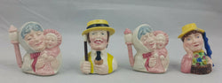 Mason’s Character Jugs – Beautiful Set of 4 Character Jugs - Miniature