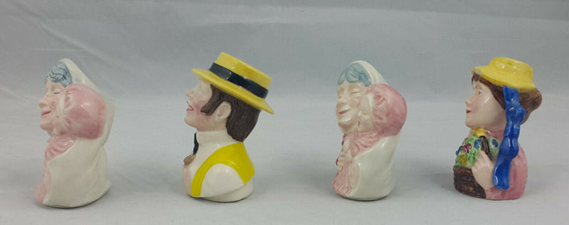 Mason’s Character Jugs – Beautiful Set of 4 Character Jugs - Miniature