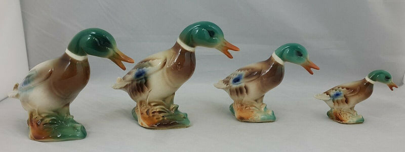 Mallard Ducks Pair of Four - Unbranded, Not Sure - Damaged