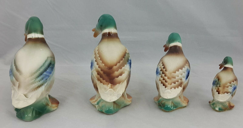 Mallard Ducks Pair of Four - Unbranded, Not Sure - Damaged