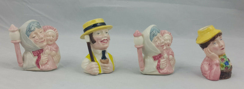 Mason’s Character Jugs – Beautiful Set of 4 Character Jugs - Miniature