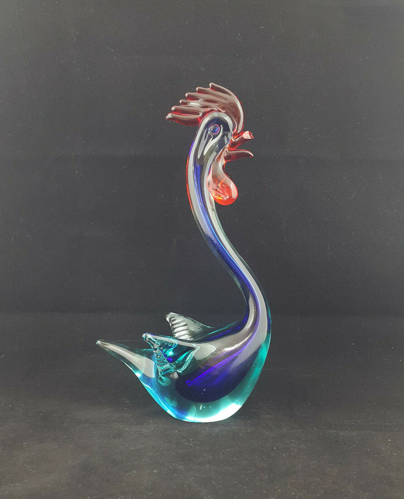 Murano Glass Large Chicken/Rooster - Broken