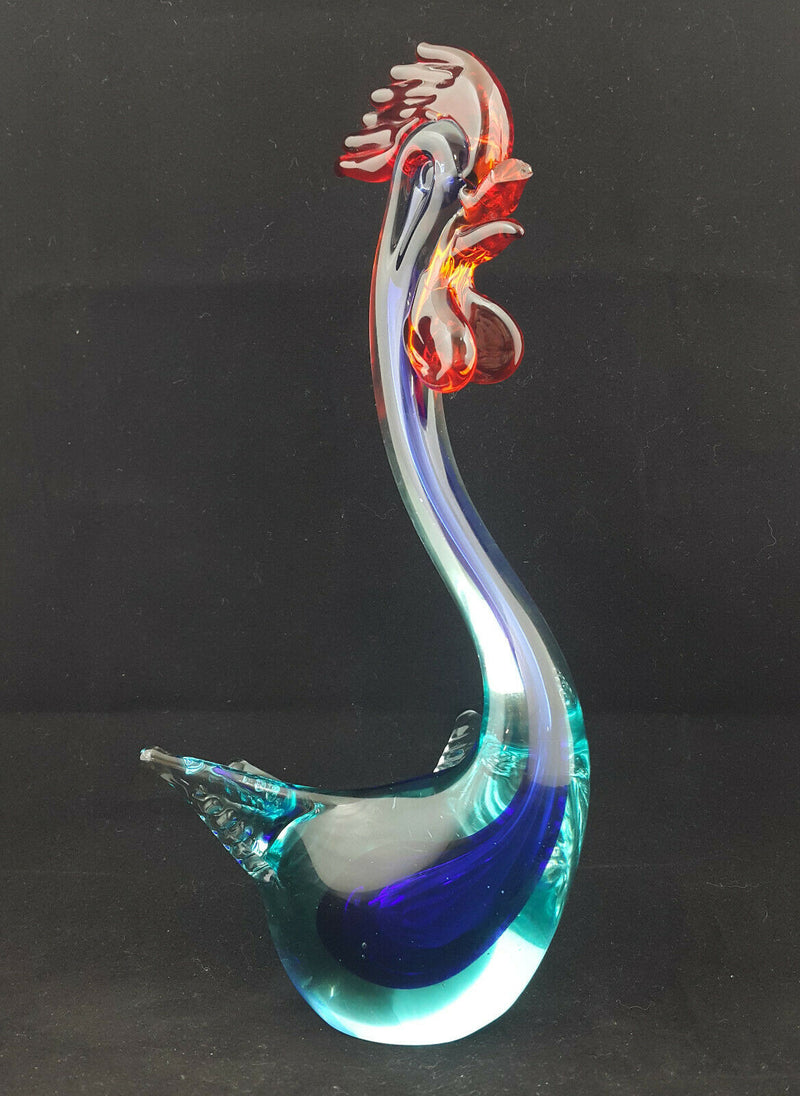 Murano Glass Large Chicken/Rooster - Broken