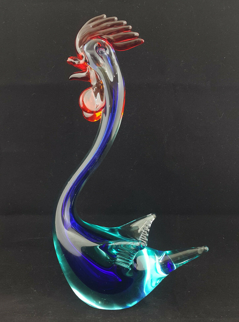 Murano Glass Large Chicken/Rooster - Broken