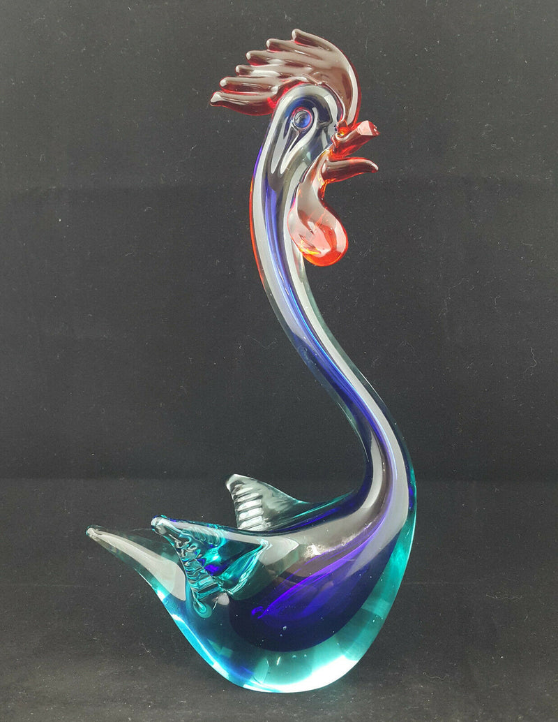 Murano Glass Large Chicken/Rooster - Broken