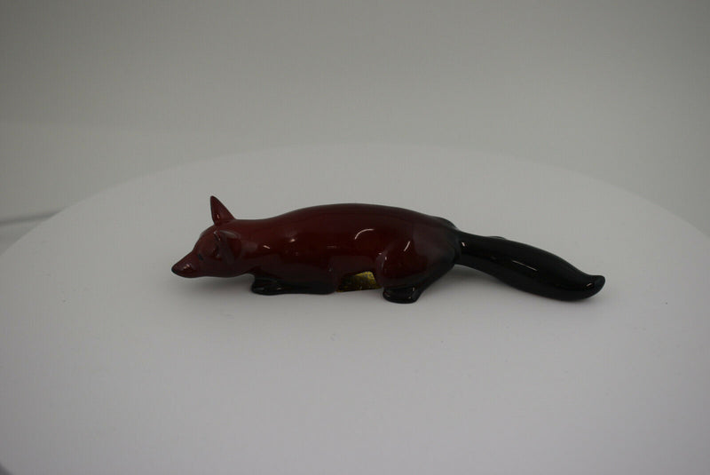 Royal Doulton Small Flambe Fox Stalking HN 147A-1