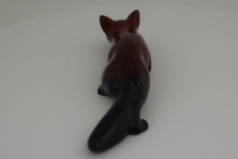 Royal Doulton Small Flambe Fox Stalking HN 147A-1